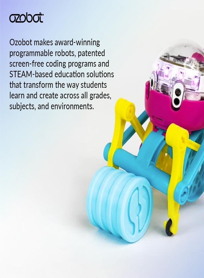 Ozobot Crawler for Evo Robot, Interactive Programming Accessory, Enhances STEM Education, Develops Critical Thinking, Ideal for Kids Ages 8 to 13, Surprise Colors, 6 Kits, Evo Required Not Included - Image 3